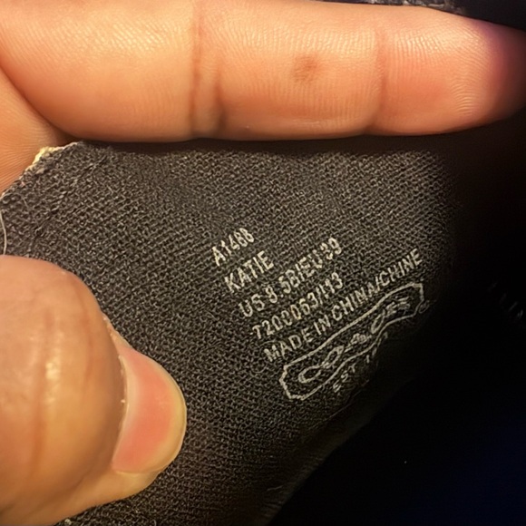 Coach Black and Gray Women's Slippers - Picture 7 of 7